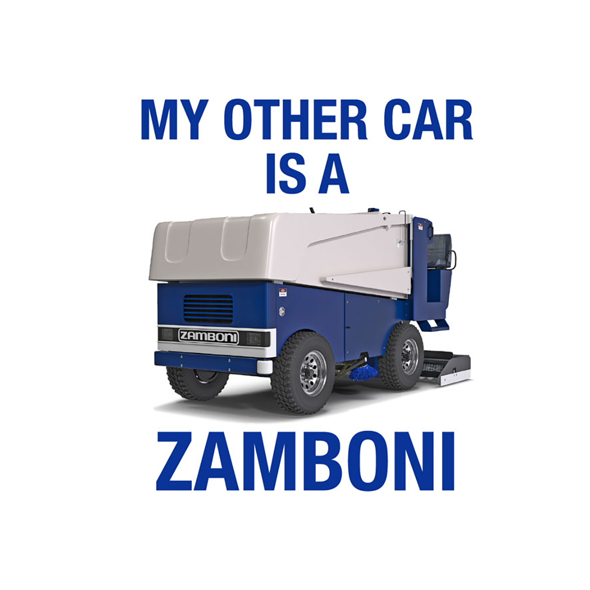 Decals - My Other Car is a Zamboni
