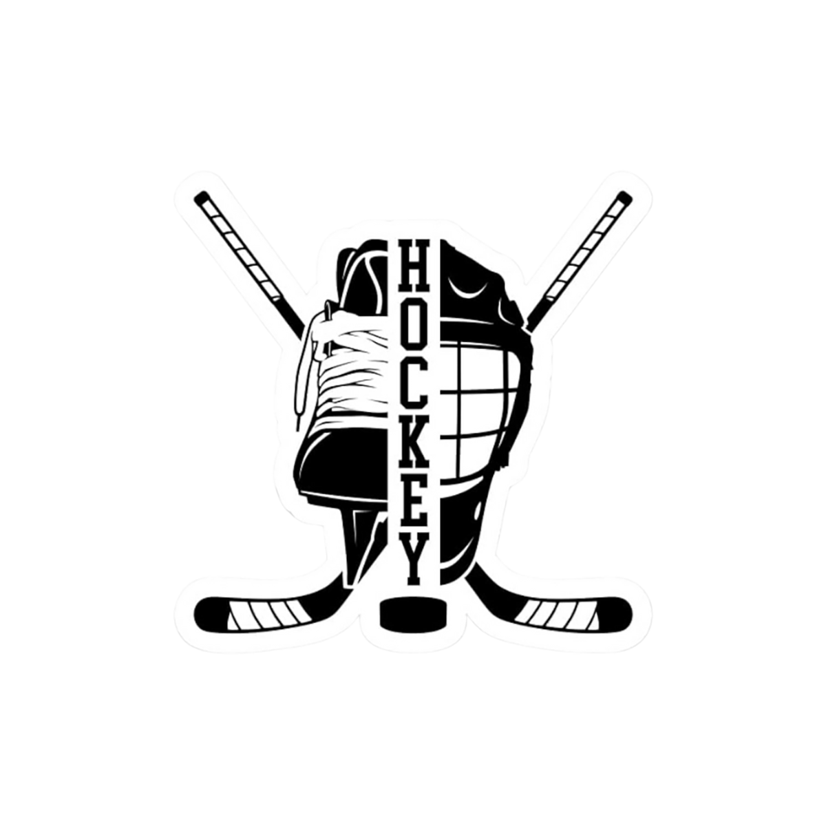 Decals - Hockey Skate Stick