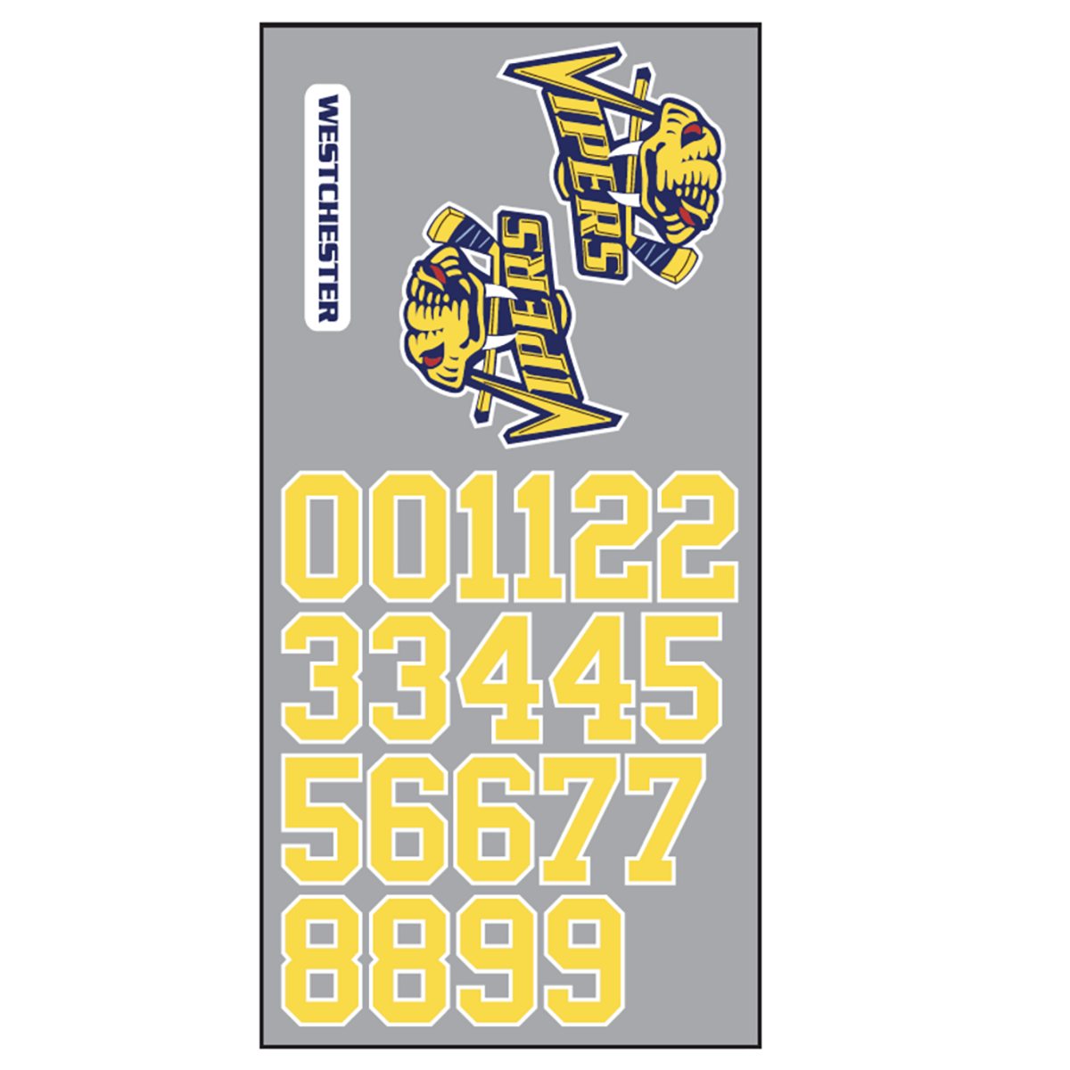 Decals - Custom helmet & Number Decals